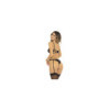 Ensemble 3 pièces noir, soutien gorge, porte jarretelles et string 